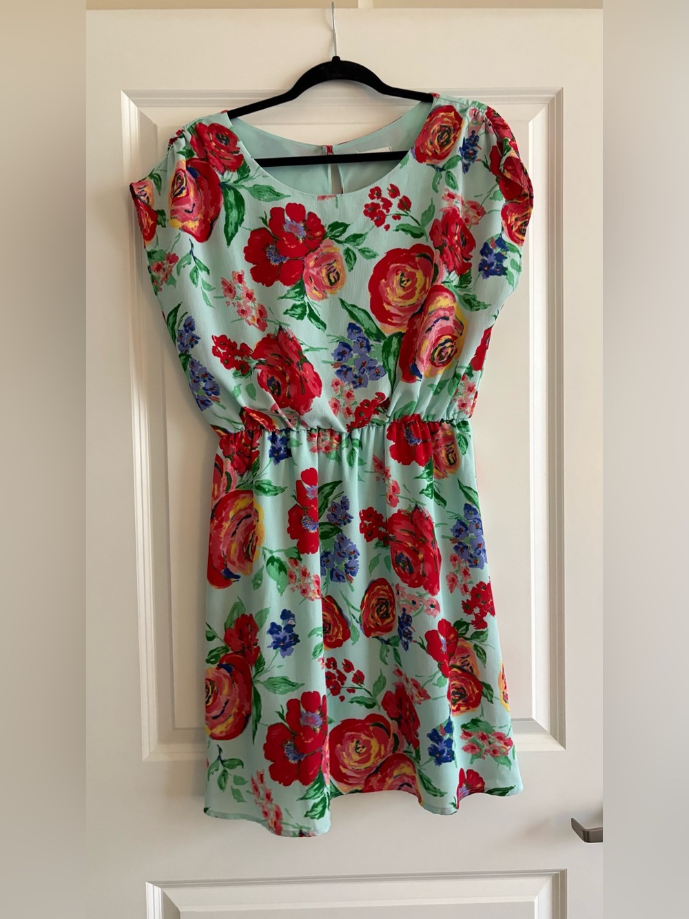 Le Kate Floral Dress- Size Large